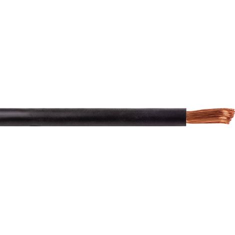 Câble multiconducteur CAE Groupe H01N2-E, 1 x 16 mm², 5 AWG, gaine Elastomère Noir