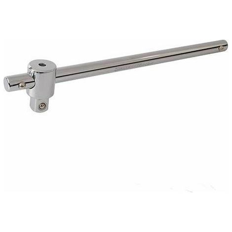 LEVA A "T" DA 50 CM CON ATTACCO QUADRO SCORREVOLE DA 3/4" CHIAVE BUSSOLA BUSSOLE