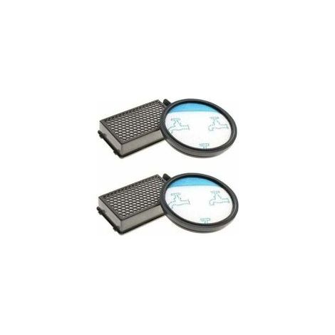 Kit de filtres pour aspirateur Rowenta Compact Power Cyclonic RO37 - 2 jeux filtres moteur et HEPA (1/4)