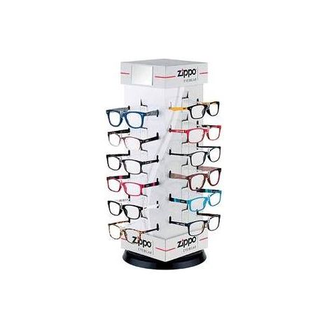 Zippo ASSORTIMENTO OCCHIALI DA VISTA 24 PAIA + ESPOSITORE  31Z-PD-24H