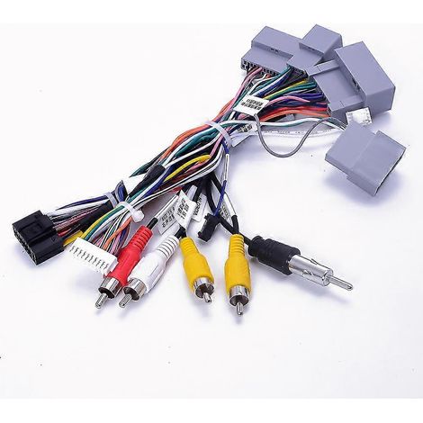 Auto 16pin Radio Kabelbaum Canbus Box Für Honda XRV Fit Jazz Elysion Jade Vezel Hrv Stereo Draht Aftermarket Android-kabel
