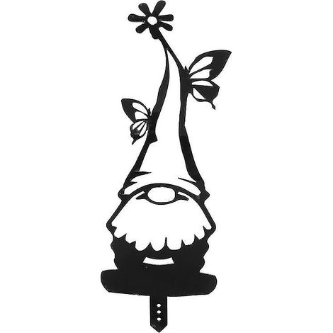 1 piquet de jardin pour gnome
