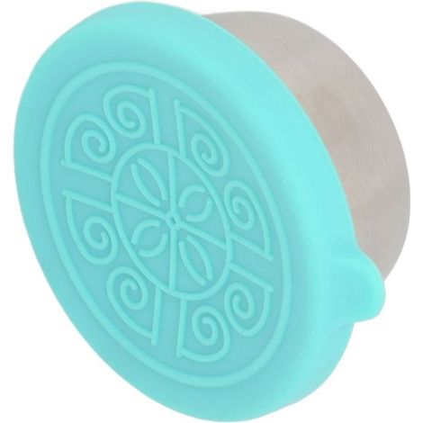 Conteneur à huile essentielle - 50 ml - Acier inoxydable - Couvercle silicone hermétique - Multi-usages (1/5)