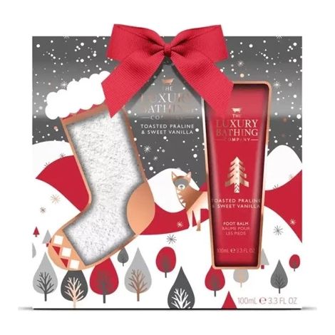 Il lussuoso set regalo per il bagno Toasted Praline & Sweet Vanilla Cozy Toes