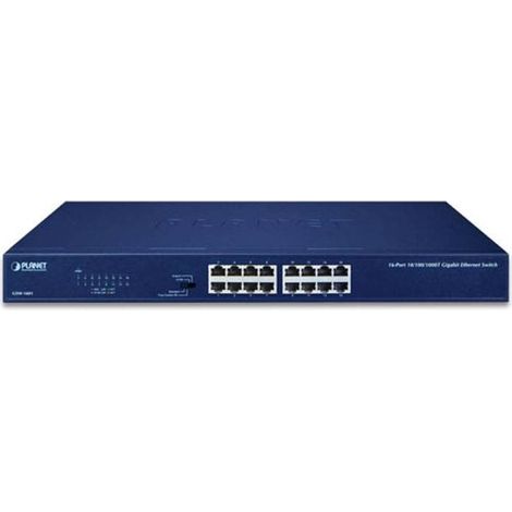Planet 16-P Gigabit 10/100/1000Mbps, GSW-1601 (1/4)