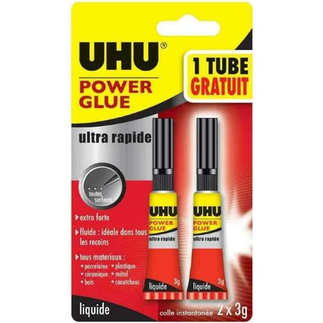 Colla UHU power glue impermeabile lavabile in lavastoviglie