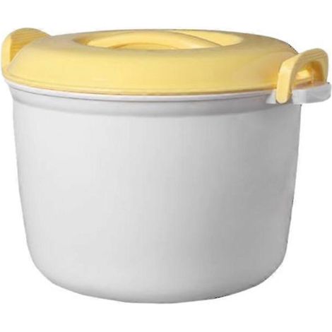 Portable Microwave Rice Cooker: 2.8L Multi-Function Steamer, Insulated Lunch Box, Food (1/5)