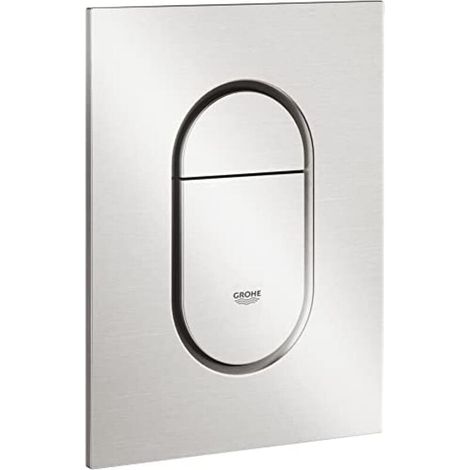 Can be used on the GROHE Arena Cosmopolitan cover plate for 2-volume actuation and start and stop chrome 38844000/matt chrome MUMU (1/2)