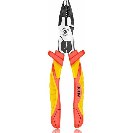 Outil Dénudage Coupe-Câble Pince Isolée 1000V pour Électriciens Professionnels (1/4)