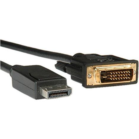 Kabel Roline propojovací DisplayPort DP(M) - DVI(M), 2m (1/2)