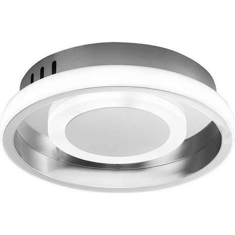 Plafon 20w 3000-4000-6000k Elma Cromo 5,5x21x21 Cm 1900 Lm C/memoria De Color De Luz (1/3)
