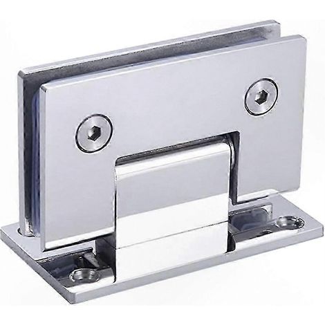 Clips de porte en verre à charnière réglable à 90 degrés, adaptés aux salles de douche et aux armoires, couleur 2 (1/5)