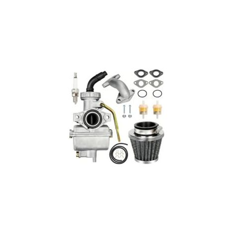 Kit de carburador PZ20 para TaoTao Coolster 125cc 110cc 90cc 70cc 50cc Kazuma Baja, SunL ​​​​NST Roketa Loncin Lifan XR80 CRF70 karts de cuatro tiempos y piezas de motocross.