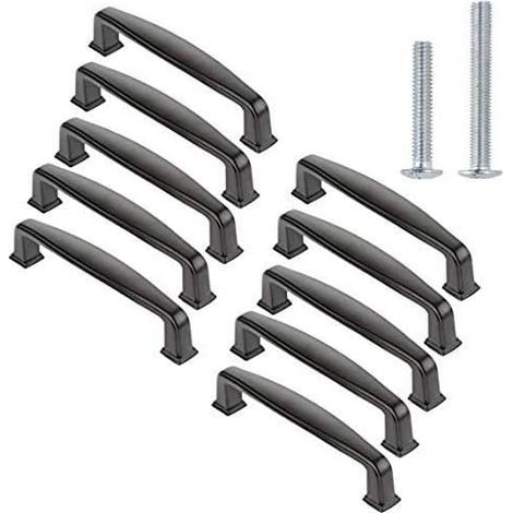 10PCS 96MM poignées de placard Tiroir Chambre Meubles