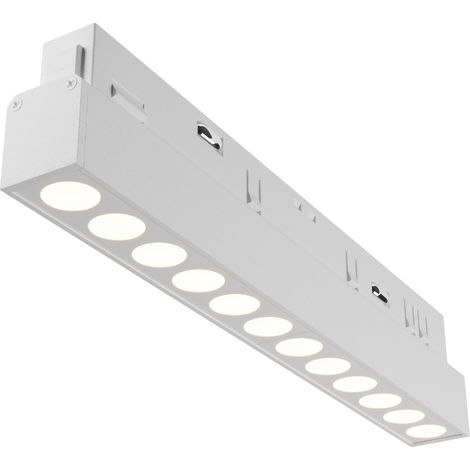 Spot linéaire sur rail 1 phase blanc LED 12W Maytoni (1/5)