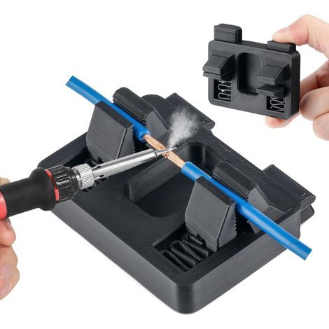 Vorrichtung zum Schweißen elektrischer Drähte, 2er-Pack Vorrichtung zum Schweißen elektrischer Drähte, verstellbarer Hilfswerkzeug-Drahthalter zum Schweißen, Löten, Terminal-Reparaturwerkzeug (1/5)
