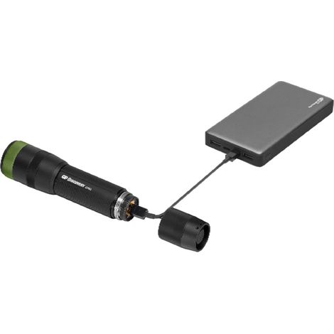 Linterna tipo bolígrafo LED GP Battery CR42 de 1000 lúmenes, recargable con 1 pila AAA (1/5)