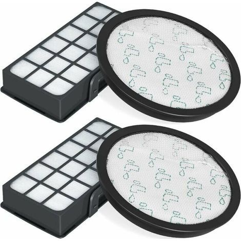 Garden FutureLot de 2 filtres HEPA Komiro pour aspirateurs Silence Force Cyclonic, compatible RO76xx, accessoires ZR903701 (1/4)