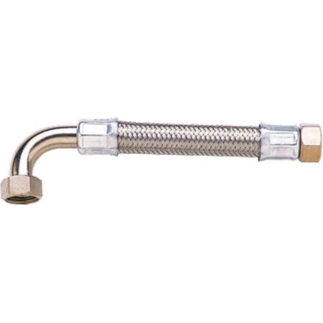 Gebogener Schlauch Sanitärdruck, Heizung großer Durchfluss 70cm D.15 15X21 FF