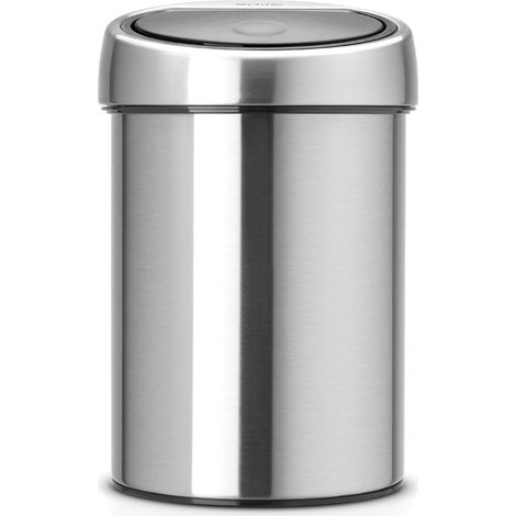 Brabantia Touch Bin Müllbehälter Edelstahl matt 3L Badezimmer (1/5)