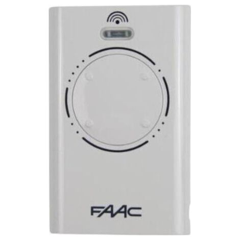 – Télécommande FAAC XT4 868 SLH 4 canaux – Émetteur mural SLH non clonable – Alimentation 2 piles CR2032 – Pour portails et portes de garage (1/5)