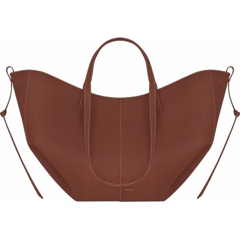 Sac fourre-tout Polene Cyme, grand cabas de courses, capacité spacieuse, bandoulière premium, sac qualité supérieure