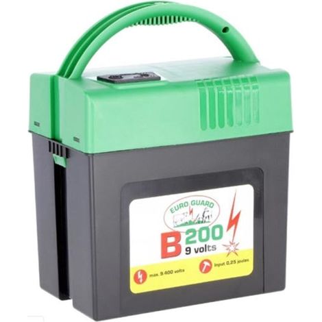 Elettrificatore recinto elettrico per Bovini ed Equini "B200" 9/12V