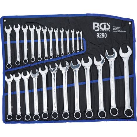 Jeu de clés mixtes 6 - 32 mm 25 pièces Kraftmann (1/5)