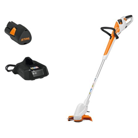 DECESPUGLIATORE A BATTERIA STIHL FSA 30 CON 2 BATTERIE AS 2 E CARICATORE AL 1