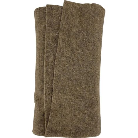 Schafwoll-Schutzmatte grau 200 x 100 x 0,3 cm (1/4)