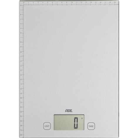 Balance de cuisine électronique 20kg - 1g argent - Ade - 0409029 (1/4)