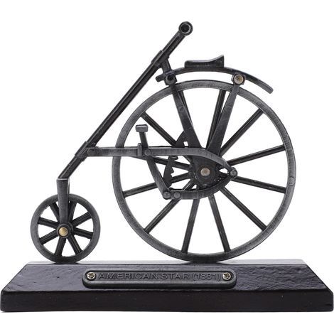 Miniature Vélo Alliage Décoratif - Modèle DIY à Roues Grandes et Petites pour Collection Bureau ou Cadeau Décoration Maison (1/5)