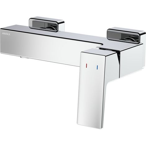Avapax Mitigeur de douche Vellano - Chrome - Corps monobloc - Commande monocommande - Débit dynamique (1/2)