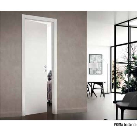 Porta prima battente 80x210 sp.102 bianca completa (1/3)