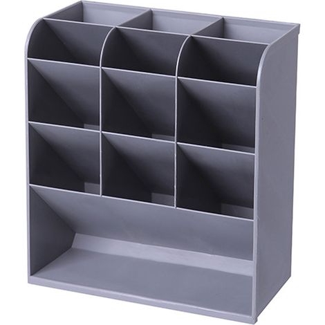 Boîte multifonctionnelle pour stylos et papeterie, rangement pratique pour bureau, école et fournitures de maison (1/4)