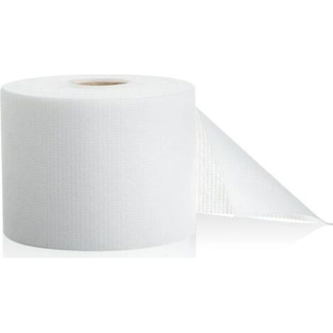 Tissu non tissé, blanc, 30 cm x 50 m, 1 rouleau Tissu polyester tissé, imperméable, pour la réparation des fissures dans les toitures