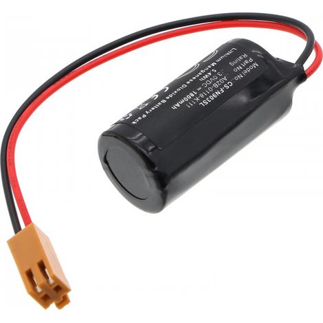 Pile 3V 1.8Ah Li-MnO2 A02B-0118-K111 pour GE Fanuc 90-30 (1/3)