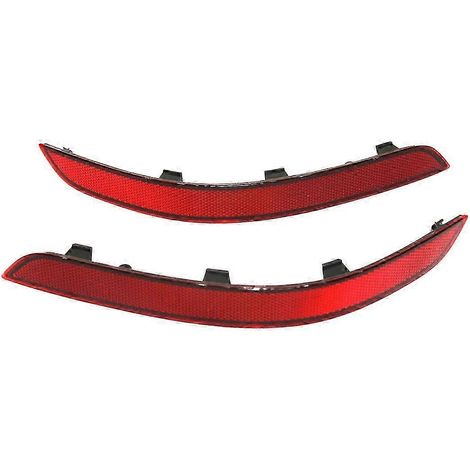 Enjoliveur de feu réflecteur de pare-chocs arrière 2048200374 2048200474 Compatible avec Classe GLK250 GLK300 GLK350, gauche + droite (2 pièces) (1/5)