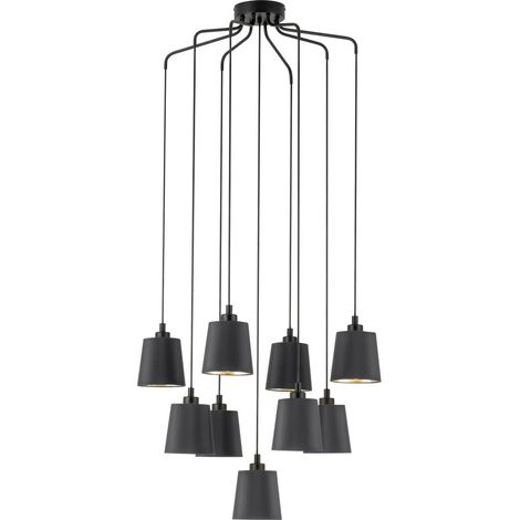 Lampe pendante de conception Bernabetta Noir - 39739 (1/3)