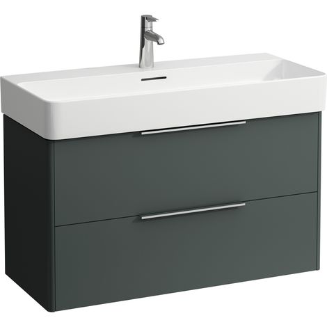 Meuble sous-vasque BASE FOR VAL 530x930x390mm gris trafic (1/5)