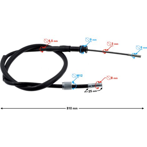 Cable del velocímetro para ciclomotor Ranger Classic (1/4)