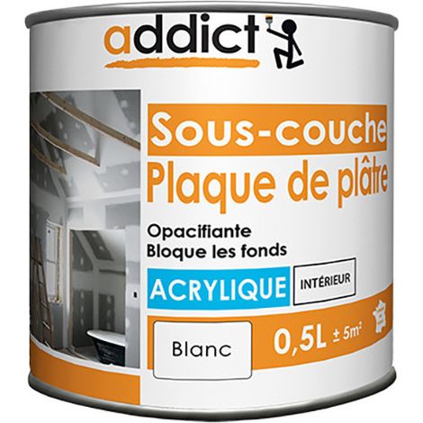 Imprimación Acrílica de Base 0.5 Litros Blanca - Addict