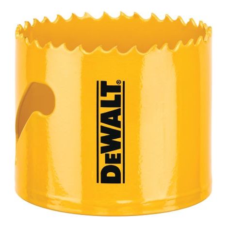 Dewalt – Scie cloche bi-métal 68mm – Pour bois dur et teck – Longueur 40mm – Profondeur de coupe 44mm – Coupe nette sans éclat