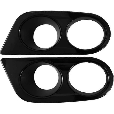 Grille de pare-chocs avant avec cadre de feu antibrouillard à deux trous pour BMW Série 3 E46 M3 01-06 51112695255, 51112695256 (1/5)