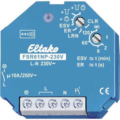 [GEBRAUCHT] Fsr61 Np 230 V Eltako Funk Schaltaktor Stromstoß Schalter 1 Kanal Unterputz St571 B-Ware