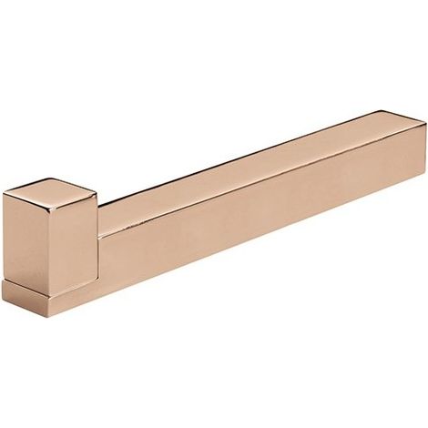 Porte Rouleau Domino Or Rose Brosse Robinetterie DOMINO - CRISTINA ONDYNA DM23446P