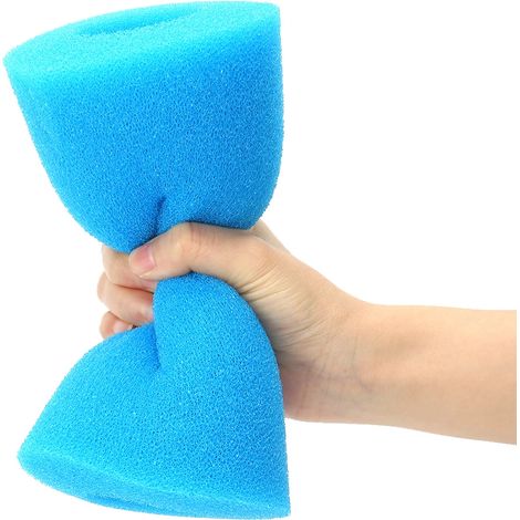 Filtre de piscine, filtre en mousse réutilisable pour une meilleure qualité d'eau, installation et remplacement faciles, accessoires de piscine de haute qualité. (1/2)