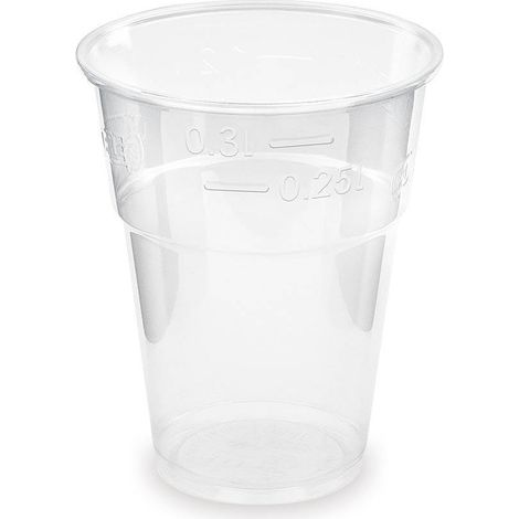 Gobelet en PLA 300 ml, diamètre 84 mm, 50 pièces.