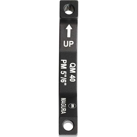 Convient pour l'adaptateur de frein à montage post-montage QM40 - compatible avec les disques de 160 et 180 mm - alliage d'aluminium