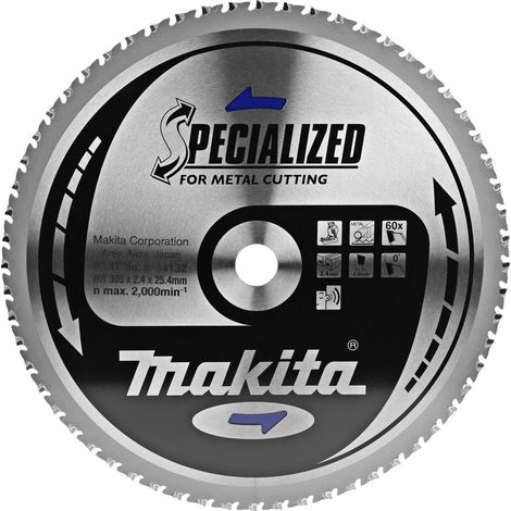 LAM TCT ST SIL 305/25/60 ACIER MAKITA B-34132